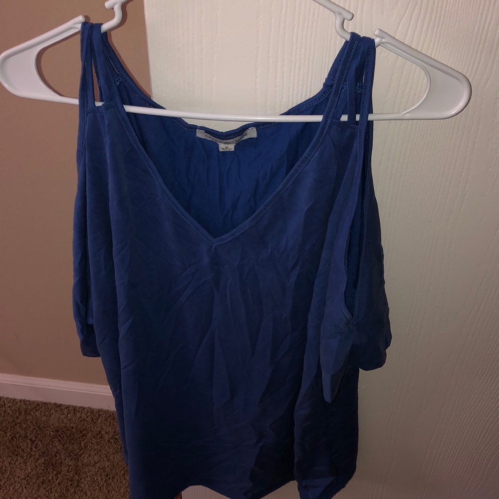 Medium, Blue Green Envelope Top!